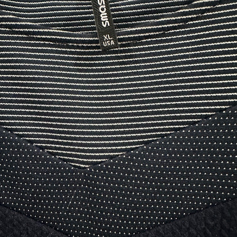 Navy Blue & White Women's Dress